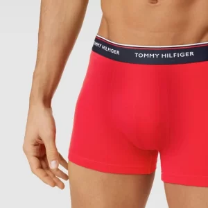Bester Verkauf 🤩 Tommy Hilfiger Trunks Mit Label-Details Im 3er-Pack – Rot 🔔 10