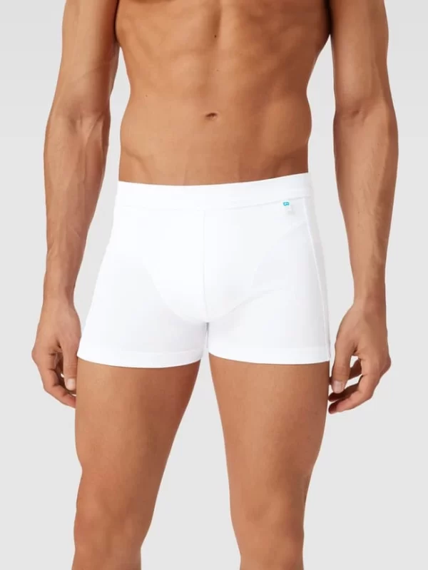 Blitzangebot ⌛ Schiesser Trunks Mit Elastischem Bund – Weiß ❤️ 4
