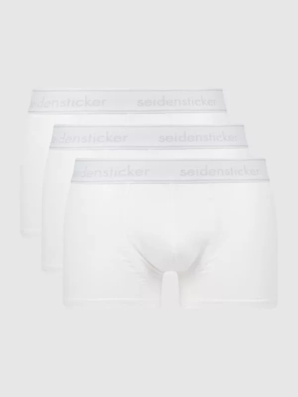Rabatt ✨ Seidensticker Trunks Mit Stretch-Anteil Im 3er-Pack – Weiß ? 1