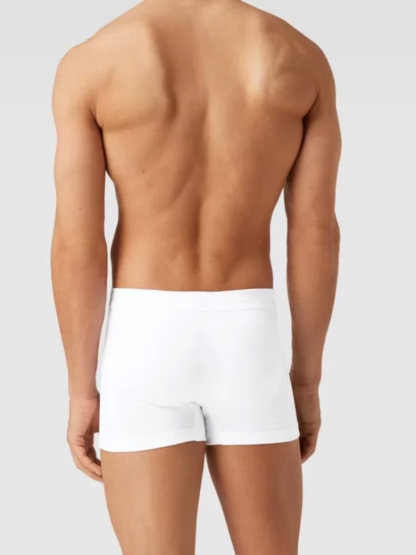 Blitzangebot ⌛ Schiesser Trunks Mit Elastischem Bund – Weiß ❤️ 5