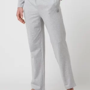 Billig ✨ MICHAEL Michael Kors Sweatpants Mit Label-Print – Mittelgrau Meliert 🤩 13