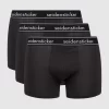 Neu ❤️ Seidensticker Trunks Mit Stretch-Anteil Im 3er-Pack – Schwarz ? 5