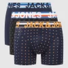 Brandneu ✨ Jack & Jones Trunks Mit Stretch-Anteil Im 3er-Pack Modell ‘Henrik’ – Marineblau ? 14
