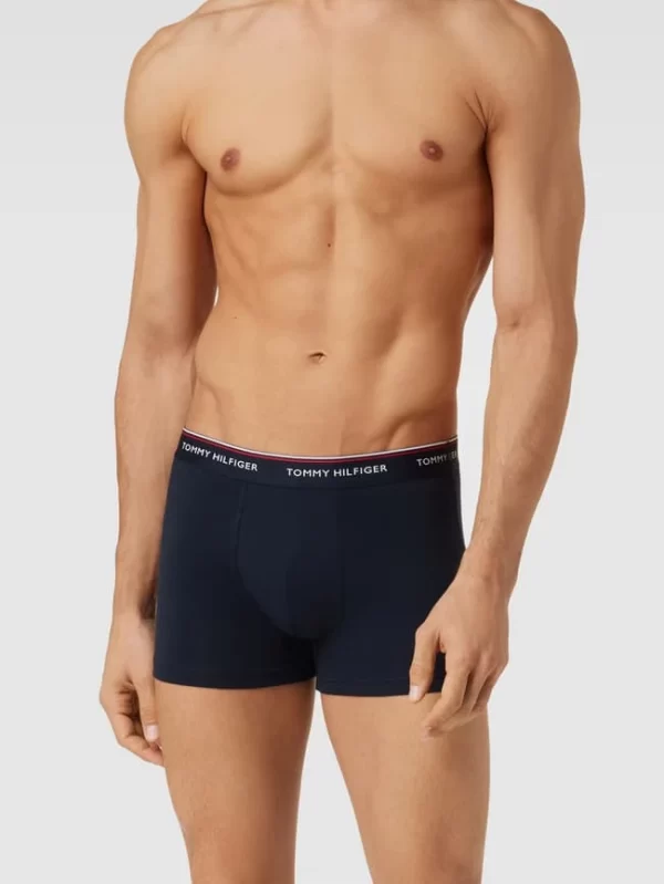 Bester Verkauf 🤩 Tommy Hilfiger Trunks Mit Label-Details Im 3er-Pack – Rot 🔔 1