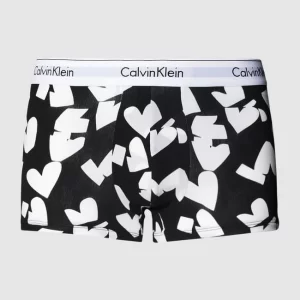 Calvin Klein Underwear Trunks Mit Allover-Muster – Schwarz 8