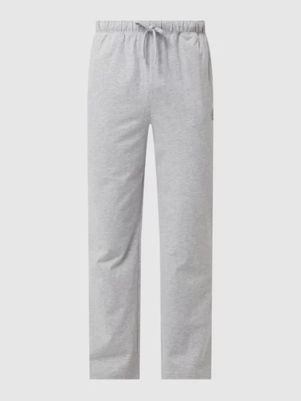 Billig ✨ MICHAEL Michael Kors Sweatpants Mit Label-Print – Mittelgrau Meliert 🤩 3