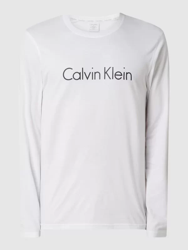 Brandneu ? Calvin Klein Underwear Pyjama-Oberteil Aus Baumwolle – Weiß ? 3
