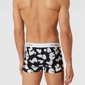 Calvin Klein Underwear Trunks Mit Allover-Muster – Schwarz 12