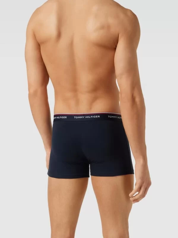 Bester Verkauf 🤩 Tommy Hilfiger Trunks Mit Label-Details Im 3er-Pack – Rot 🔔 5