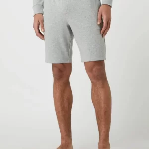 Auslauf ? Calvin Klein Underwear Pyjama-Shorts Mit Logo-Bund – Mittelgrau Meliert ? 13