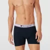 Am billigsten ? CHAMPION Trunks Mit Logo-Bund Im 2er-Pack Modell ‘Boxer’ – Royalblau ? 16