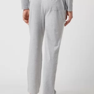 Billig ✨ MICHAEL Michael Kors Sweatpants Mit Label-Print – Mittelgrau Meliert 🤩 15