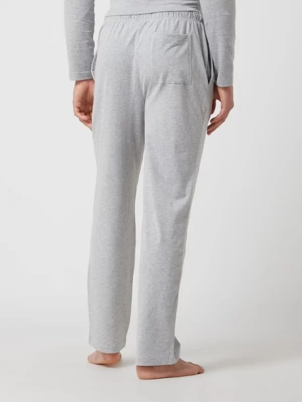 Billig ✨ MICHAEL Michael Kors Sweatpants Mit Label-Print – Mittelgrau Meliert 🤩 6