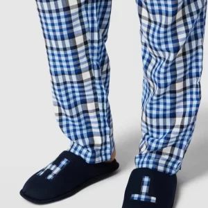 Großhandel 😉 Tommy Hilfiger Pyjama Im Set Mit Hausschuhen – Dunkelblau 🎉 18