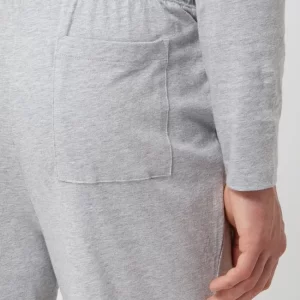 Billig ✨ MICHAEL Michael Kors Sweatpants Mit Label-Print – Mittelgrau Meliert 🤩 11