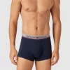 Emporio Armani Trunks Mit Kontraststreifen Im 3er-Pack Modell ‚MIXED WAISTBAND‘ – Rot 16