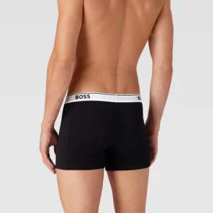 Rabatt 🔔 BOSS Trunks Mit Logo-Bund Im 3er-Pack Modell ‘Power’ – Schwarz ❤️ 12