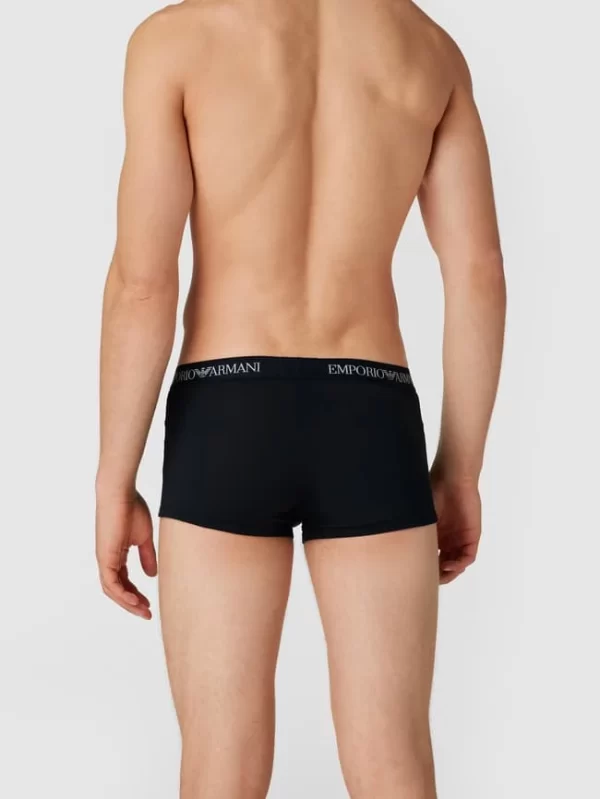 Emporio Armani Trunks Mit Logo-Bund Im 3er-Pack – Weiß 5