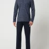 Calida Pyjama Aus Baumwolle Modell ‚Relax Streamline‘ – Dunkelblau 19