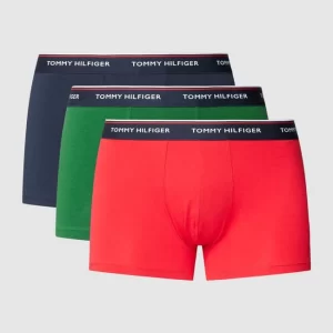 Bester Verkauf 🤩 Tommy Hilfiger Trunks Mit Label-Details Im 3er-Pack – Rot 🔔 8