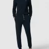 Aktion ❤️ Emporio Armani Pyjama Mit Label-Details – Marineblau ? 22